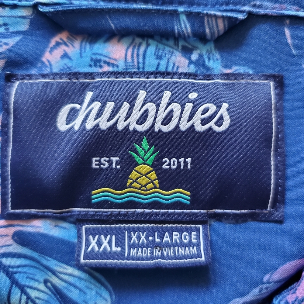 Chubbies Friday Printed Classic Fit Performance Shirt.  Size XXL - Picture 5 of 7